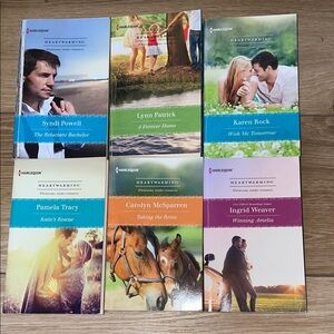 Harlequin Heartwarming Romance Paperback Lot Larger Print